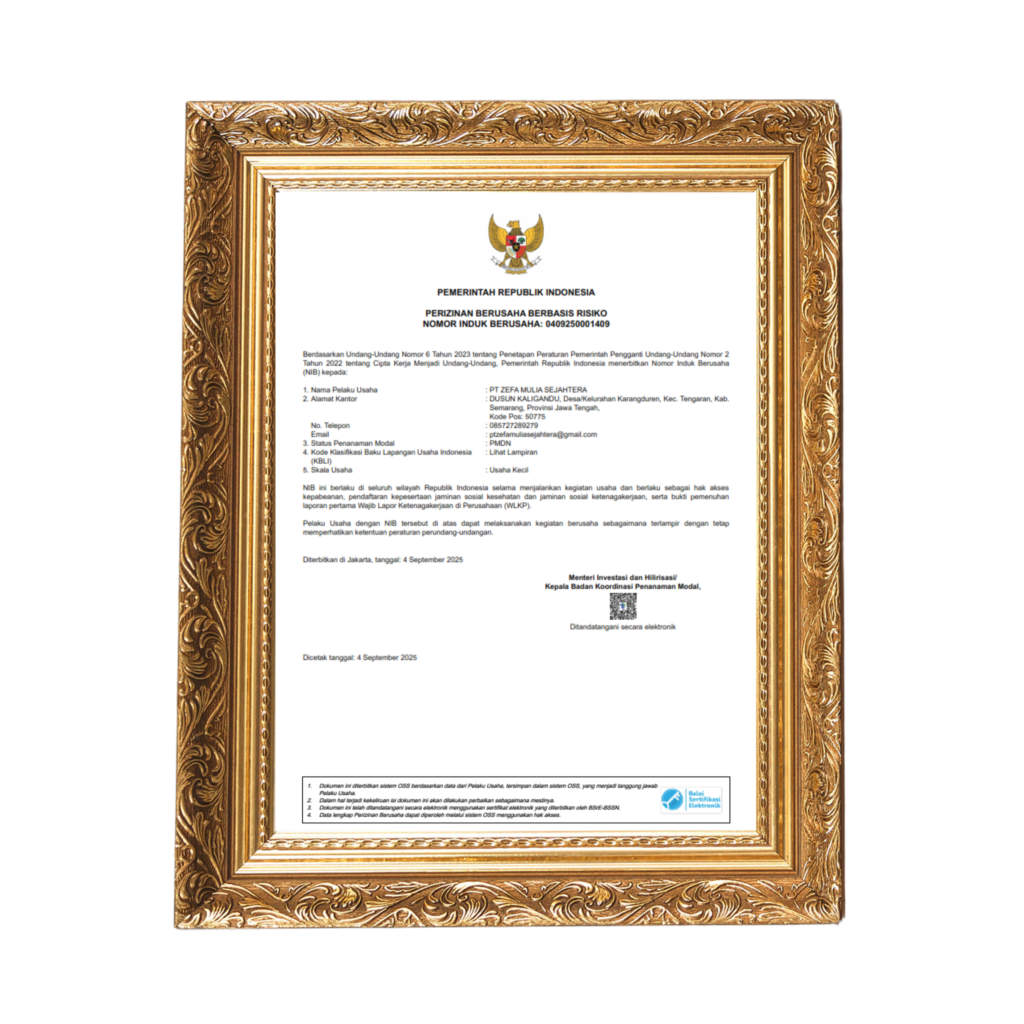 Sertifikat BPOM Halal